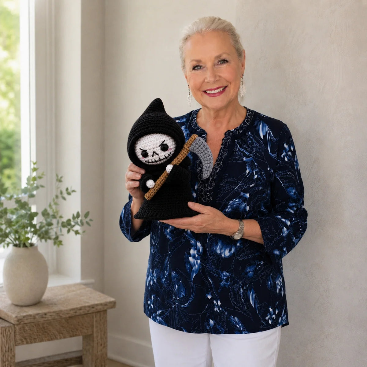 Sensenmann Amigurumi Häkelanleitung