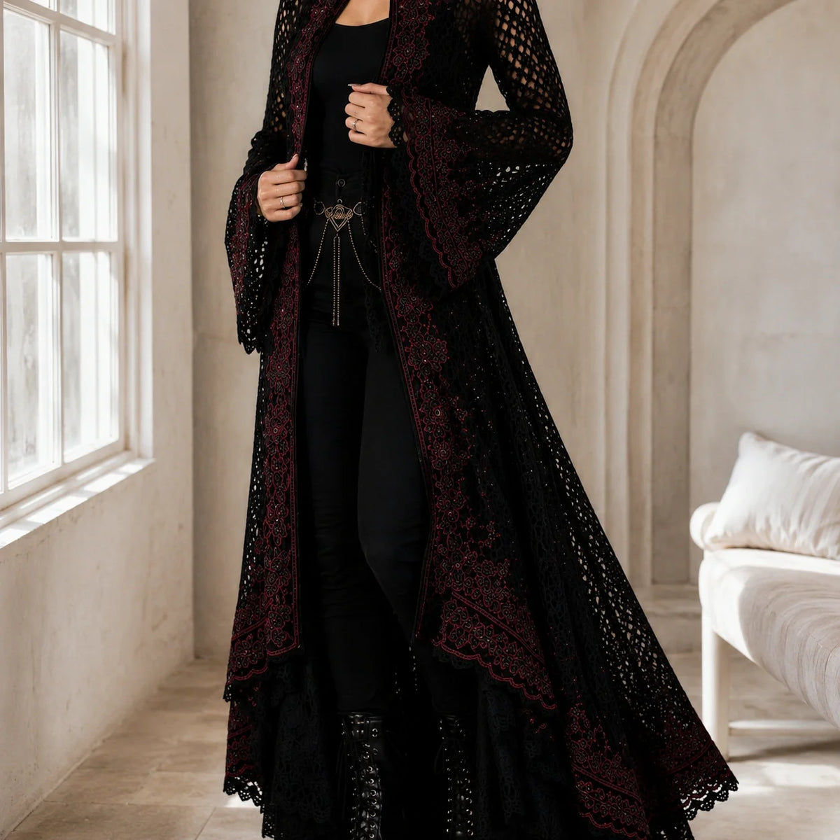 Gothic-Kleid Häkelanleitung – 3 viktorianische Kleider PDF, Erwachsenengrößen