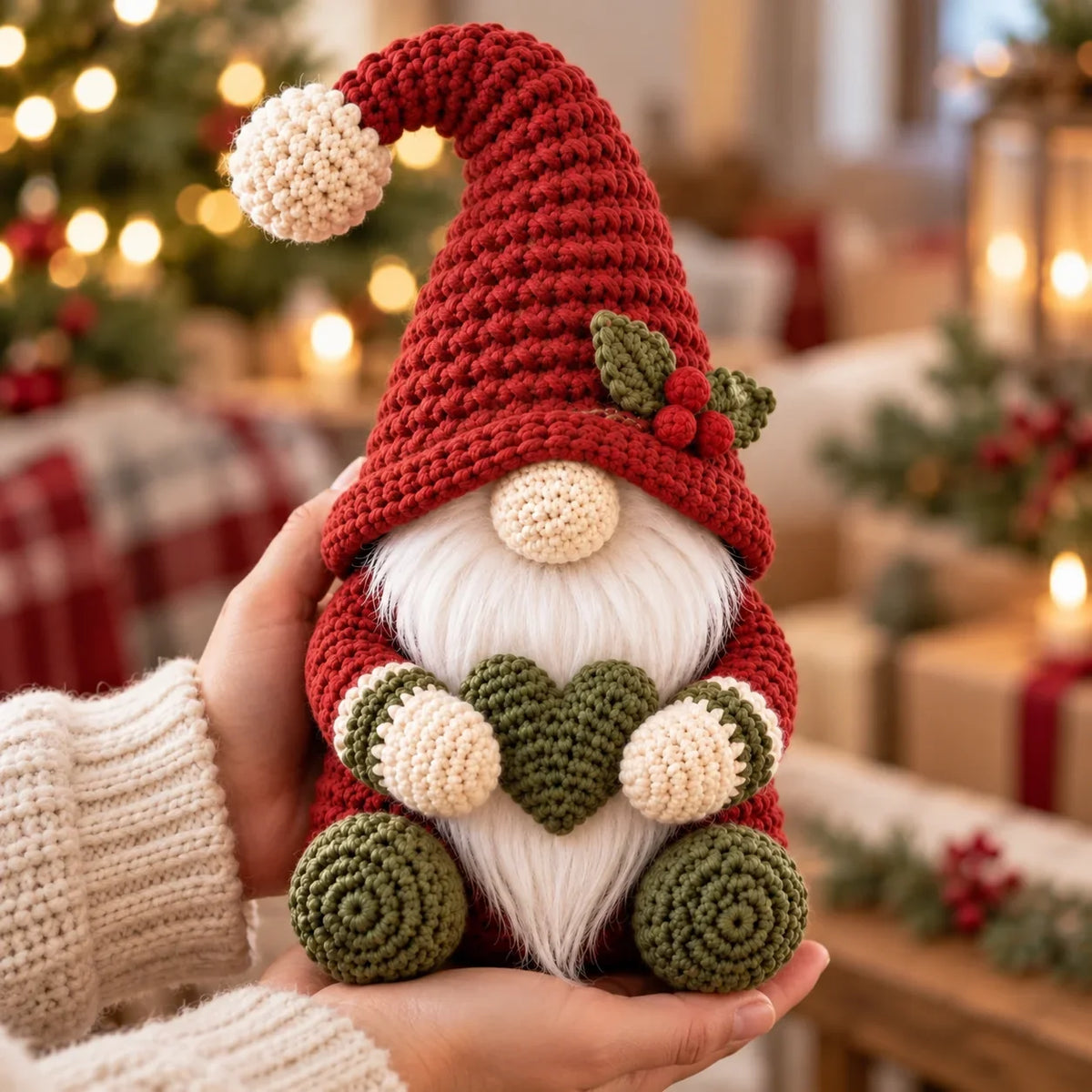 Herr & Frau Weihnachtswichtel Häkelanleitung