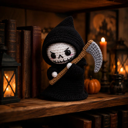 Sensenmann Amigurumi Häkelanleitung