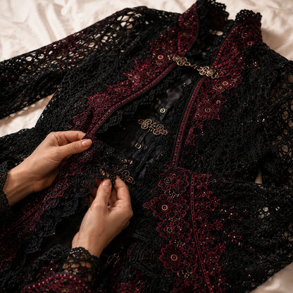 Gothic-Kleid Häkelanleitung – 3 viktorianische Kleider PDF, Erwachsenengrößen