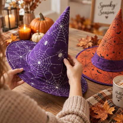 Hexenhut-Schnittmuster – Halloween-Kostüm DIY, Größen S-L