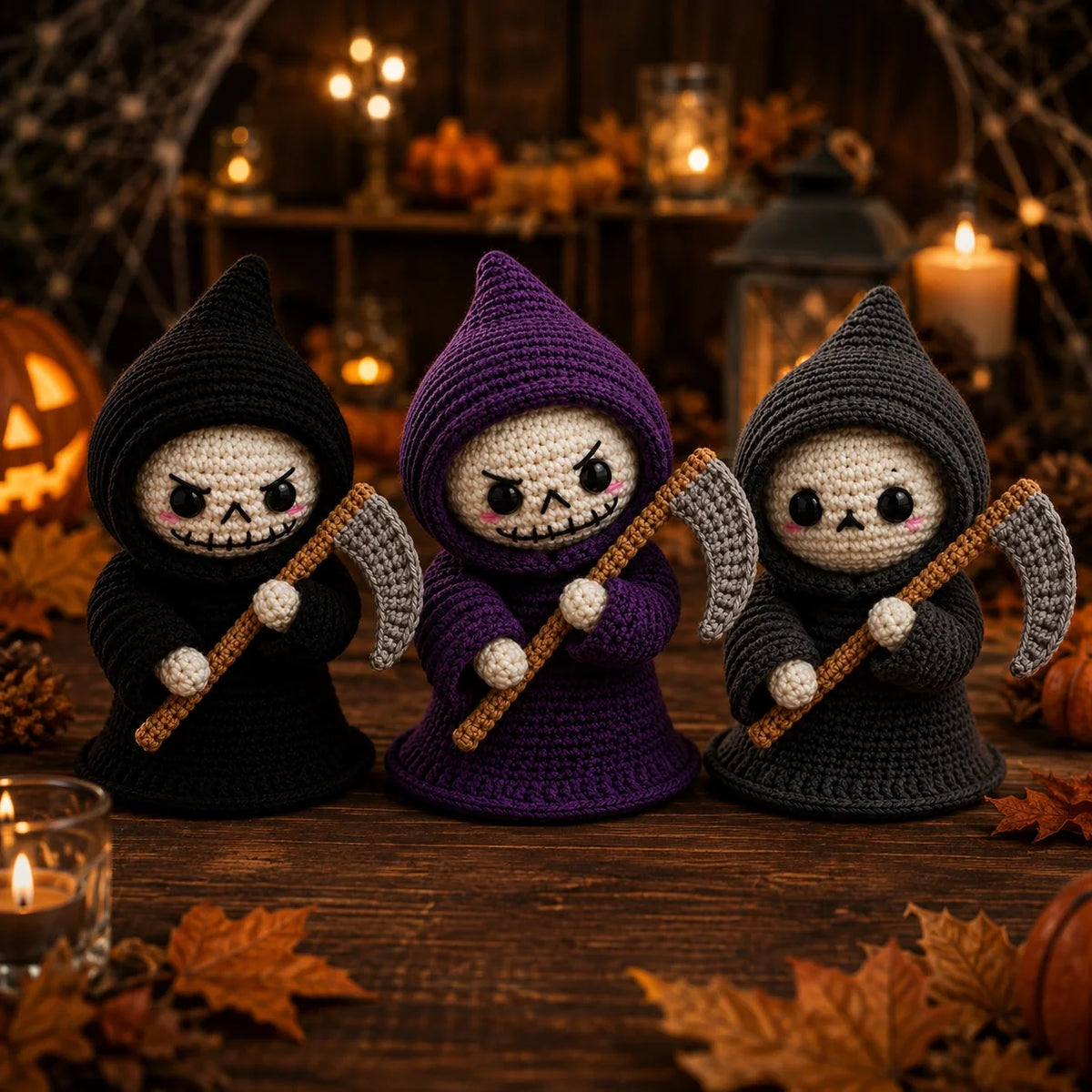 Sensenmann Amigurumi Häkelanleitung