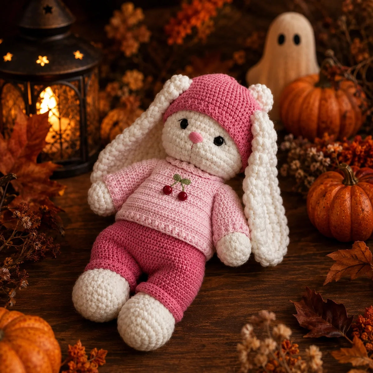 Bella Hase Halloween-Kostüm Häkelanleitung + komplettes Outfit - Amigurumi PDF